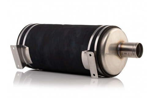 Waterlock / uitlaatdemper Schuine aansluiting