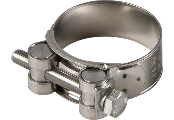RVS Slangklem met bout