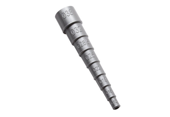 allpa Kunststof universeel verloopstuk voor slangen Ø13 tot 38mm