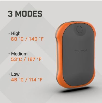 Handwarmer oplaadbaar 10000 mAh