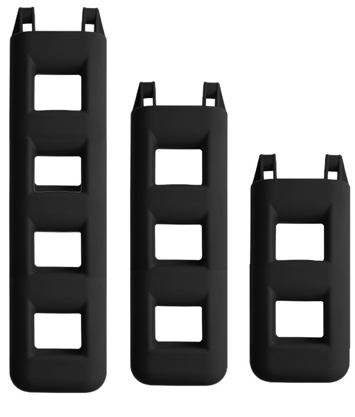 Trapfender zwart | ACTIE