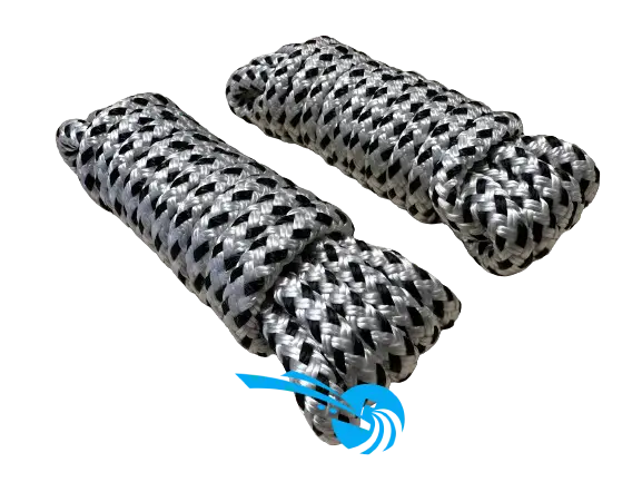 Luxe fenderlijn | Wit/Zwart 2 stuks