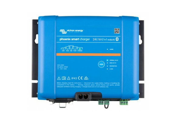 Phoenix Smart IP43 Charger 24/16 (1+1)