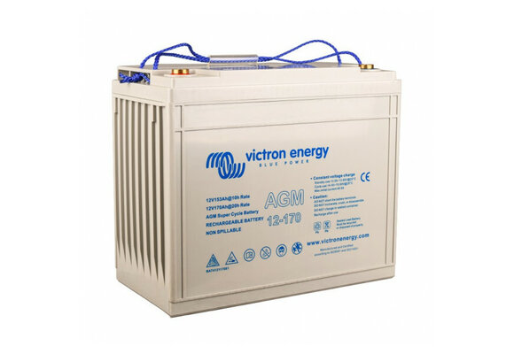 AGM Super Cycle accu met schroefdraad 12V/170Ah (M8)