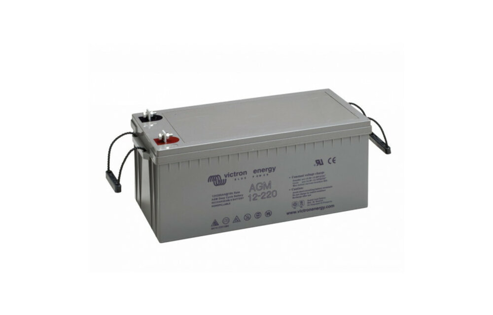 AGM Deep Cycle accu met schroefdraad 12V/240Ah (M8)