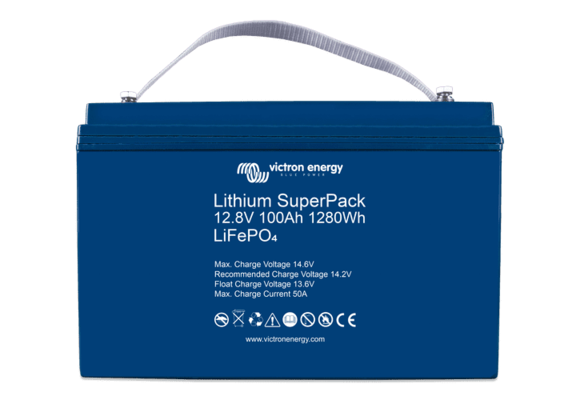 Lithium SuperPack 12,8V/100Ah High current (M8)