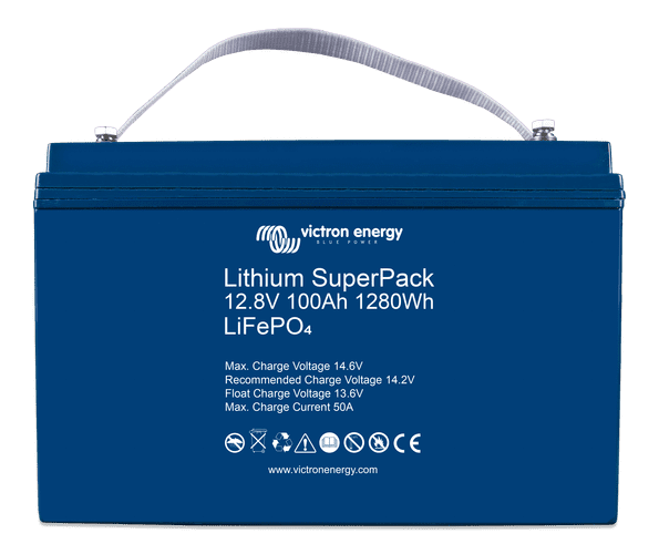 Lithium SuperPack 12,8V/100Ah High current (M8)