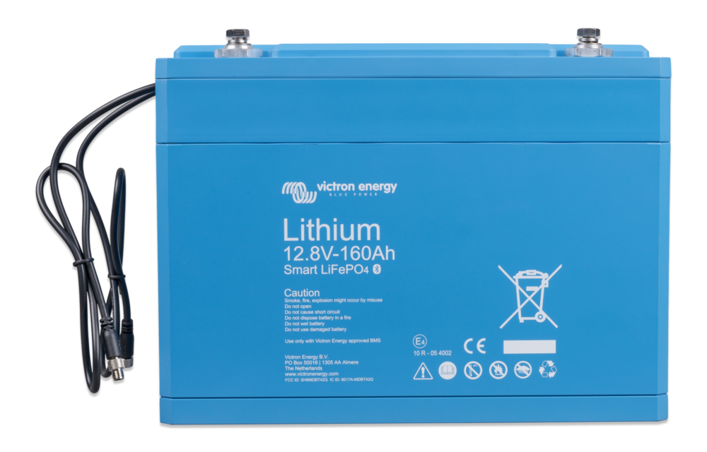 LiFePO4 Lithium accu 12,8V/160Ah Smart