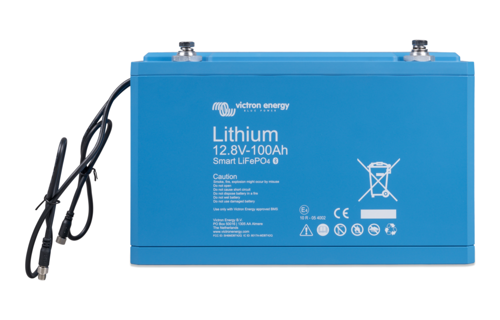 LiFePO4 Lithium accu 12,8V/100Ah Smart