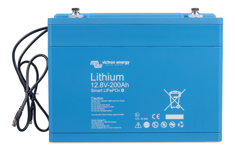 LiFePO4 Lithium accu 12,8V/200Ah Smart