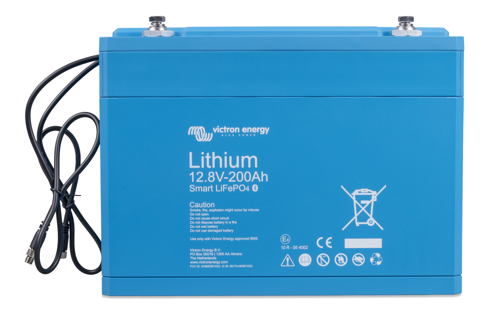 LiFePO4 Lithium accu 12,8V/200Ah Smart
