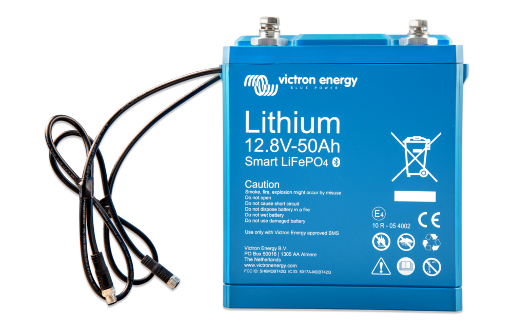 LiFePO4 Lithium accu 12,8V/50Ah Smart
