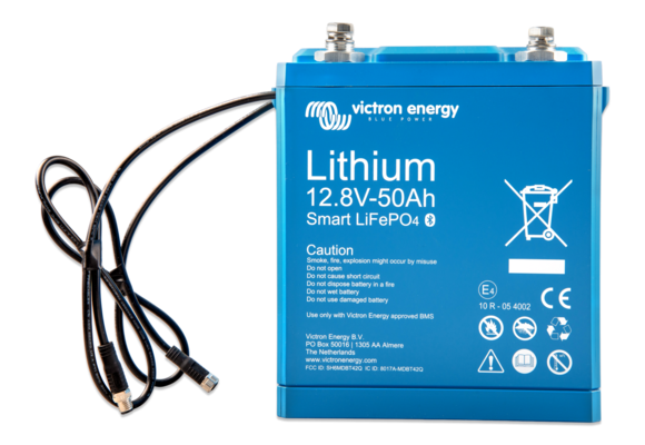 LiFePO4 Lithium accu 12,8V/50Ah Smart