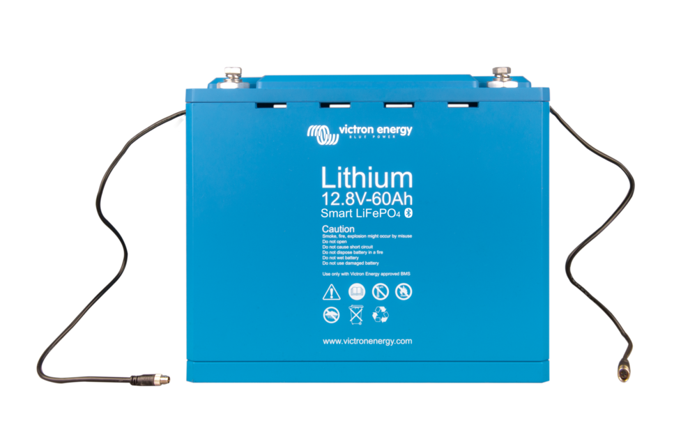 LiFePO4 Lithium accu 12,8V/60Ah Smart