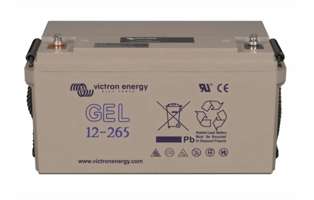 GEL Deep Cycle accu 12V/265Ah (M8)