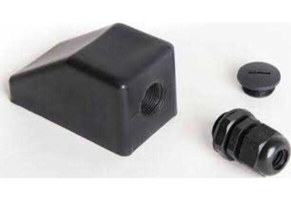 Dakdoorvoer enkel zwart t.b.v. zonnepaneel