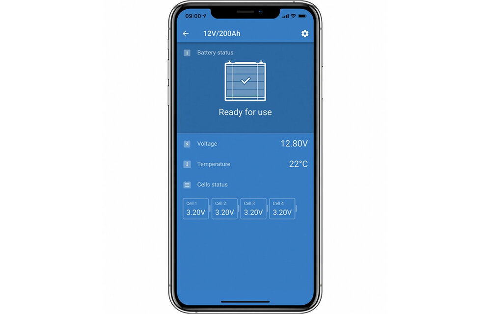 LiFePO4 Lithium accu 12,8V/200Ah Smart