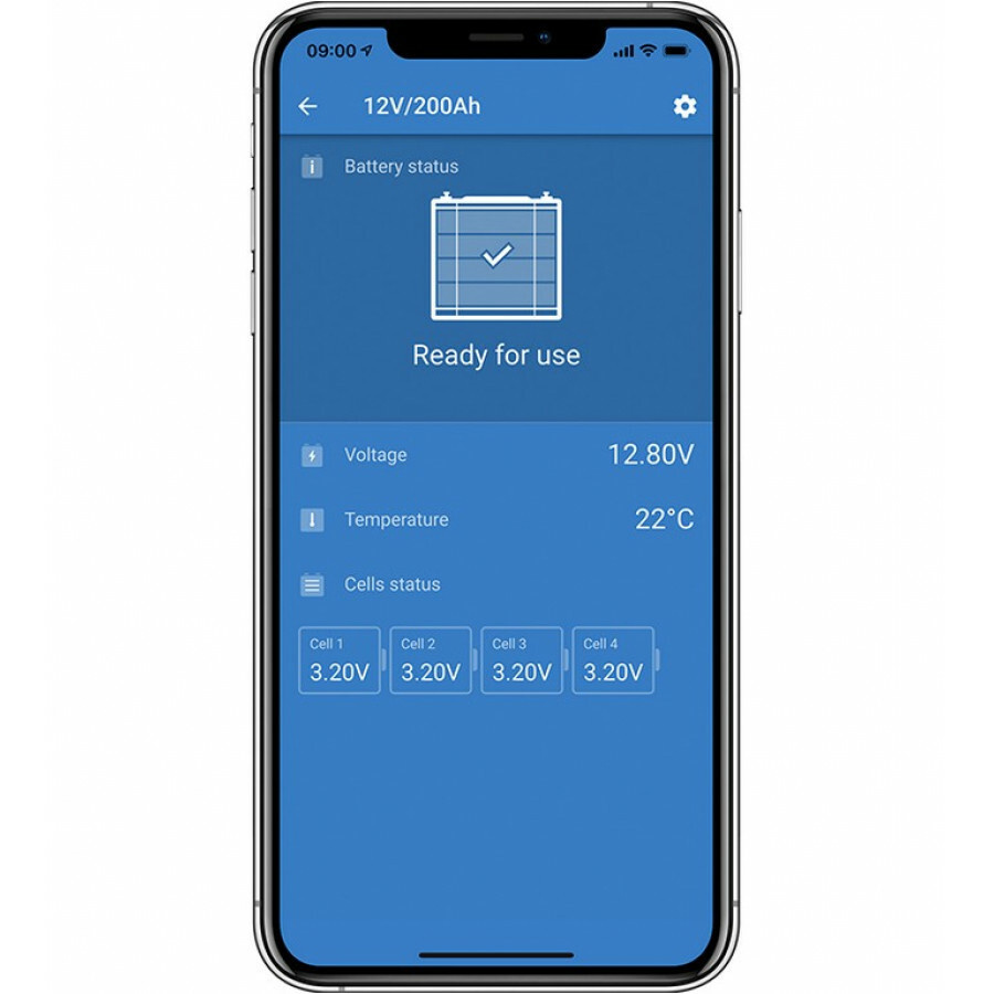 LiFePO4 Lithium accu 12,8V/200Ah Smart