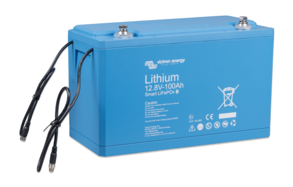 LiFePO4 Lithium accu 12,8V/100Ah Smart
