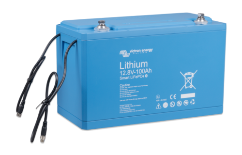LiFePO4 Lithium accu 12,8V/100Ah Smart