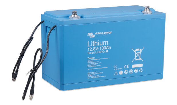 LiFePO4 Lithium accu 12,8V/100Ah Smart