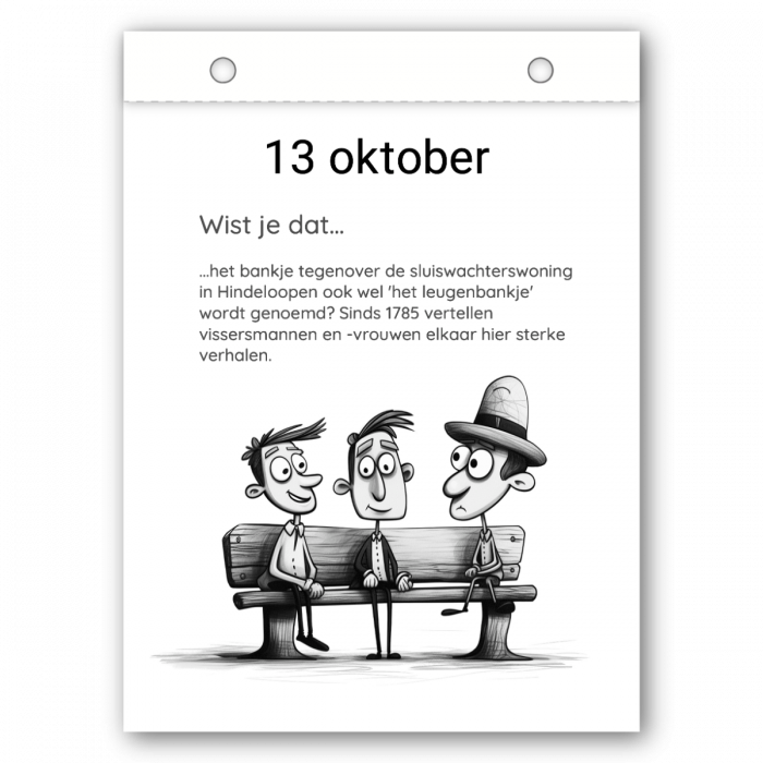 Zeilen scheurkalender