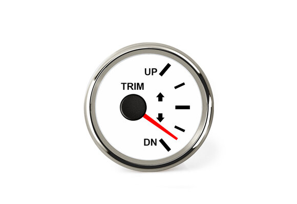 Hollex | Trimmeter | Wit/RVS 9-32V 0-190 Ohm