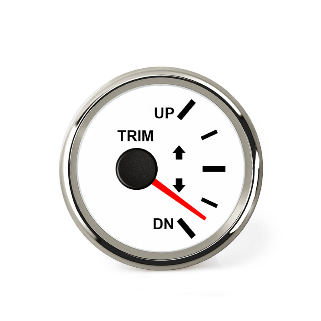 Hollex | Trimmeter | Wit/RVS 9-32V 0-190 Ohm