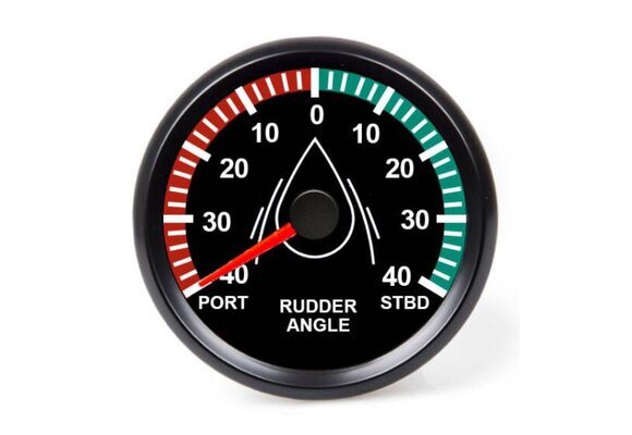 Hollex | Roerstandmeter | Zwart 9-32V ø85mm