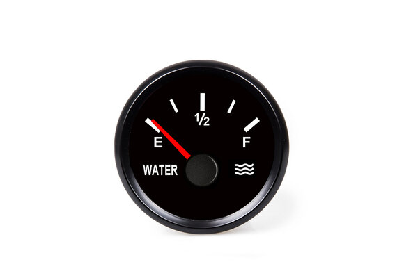 Hollex | Drinkwatermeter 9-32V | Zwart 0-190Ohm