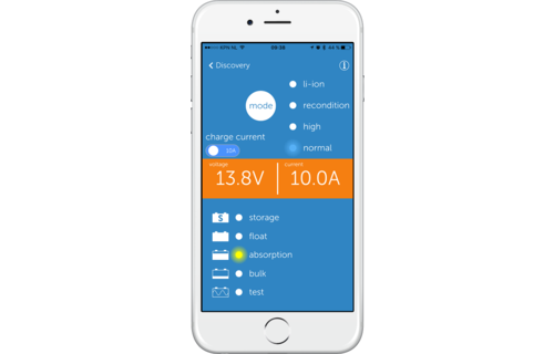 Blue Smart IP65 Charger 12/7 + DC connector