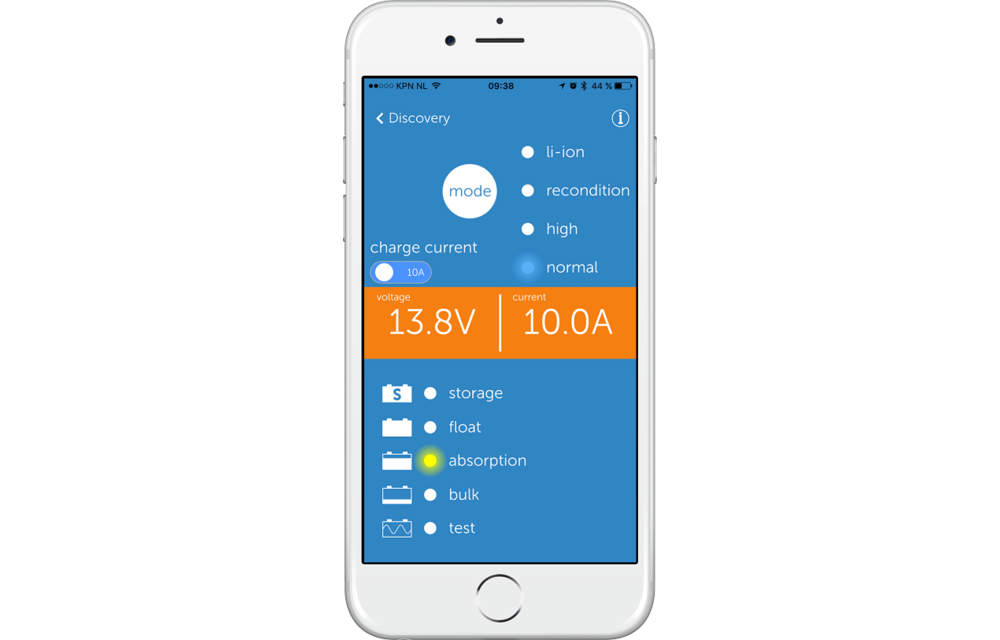 Blue Smart IP65 Charger 12/15 + DC connector