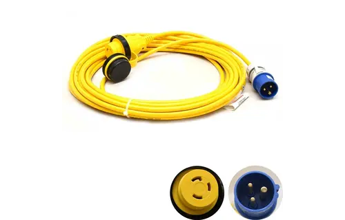 Marinco walstroomkabel + stekker&CE plug 16A