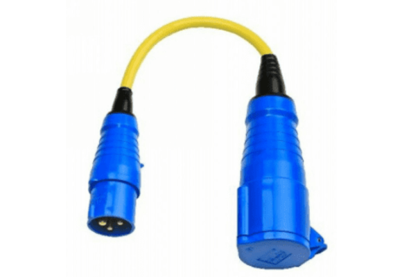 Adapter 16A naar 32A/250V CEE/CEE
