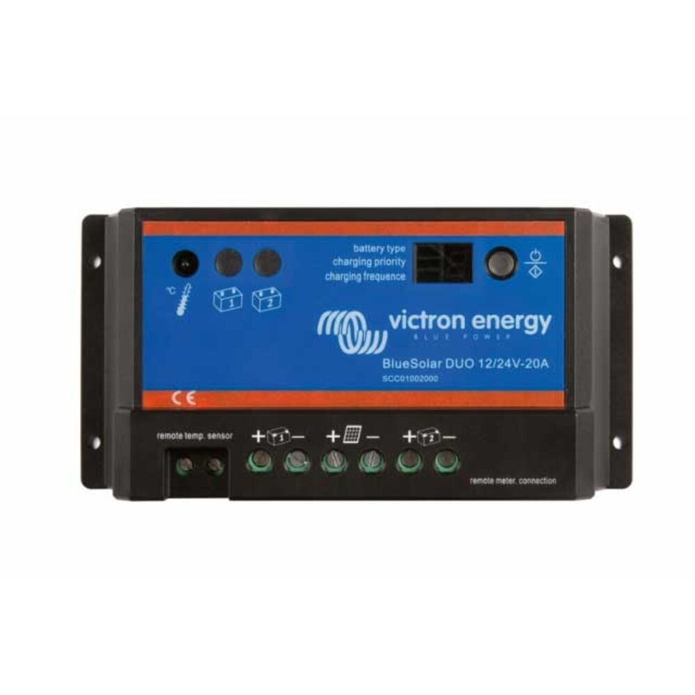 BlueSolar DUO Charge Controller | Boottotaal - Boottotaal.nl