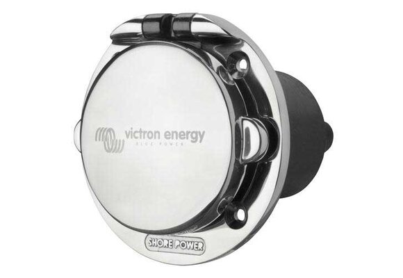 Walstroom aansluiting contactdoos CE RVS 32A / 250V