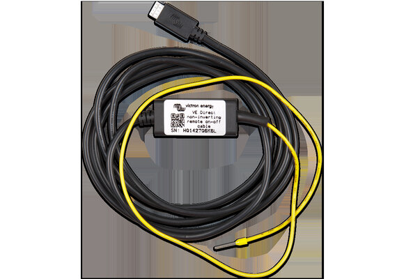 VE.Direct non-inverting remote on-off cable