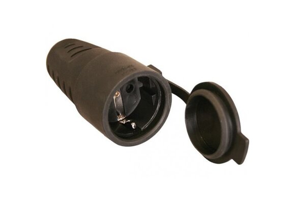 Rubber contra stekker