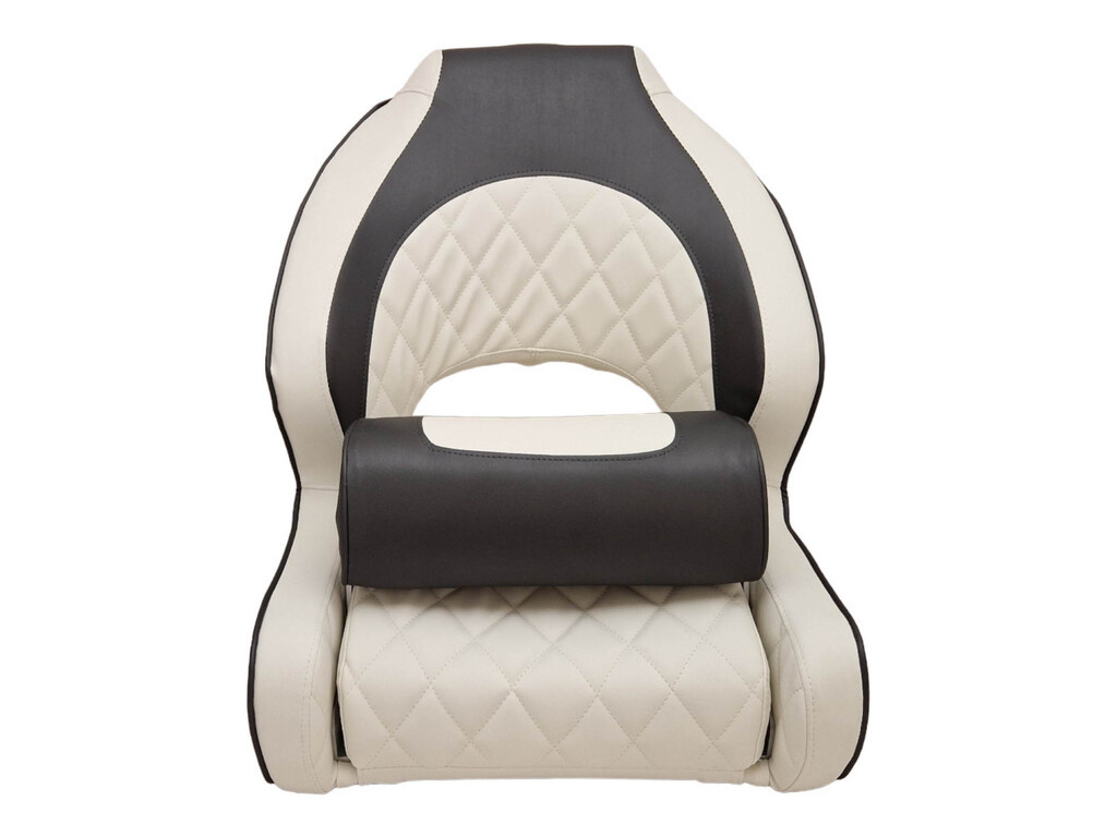 Bootstoel Diamond Moon wit/antraciet