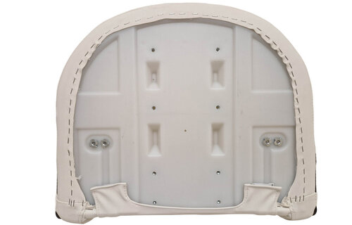 Bootstoel Diamond Moon wit/antraciet