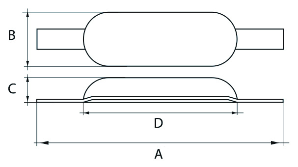 Magnesium Anodes met strip