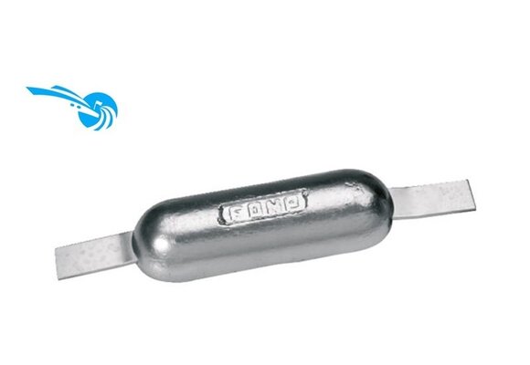 Zink anodes met strip