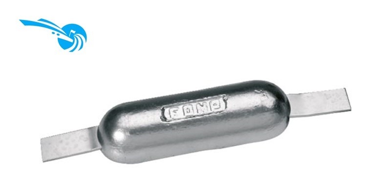 Zink anodes met strip