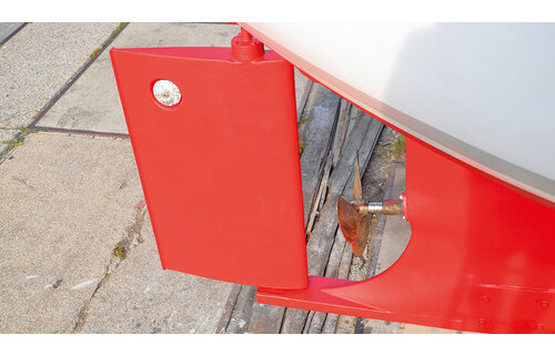 Aluminium roerblad anode 90 mm