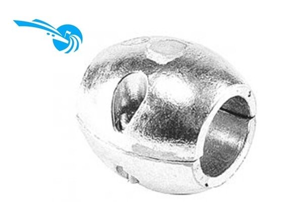 Schroefas anode bolvorm aluminium