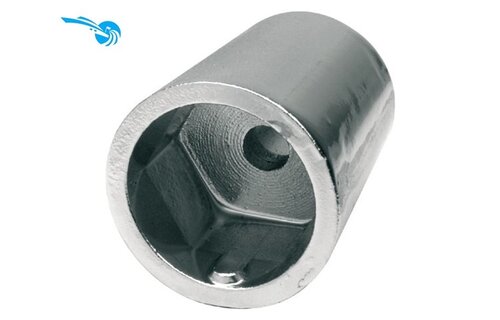 Schroefas anode zink 6-kant