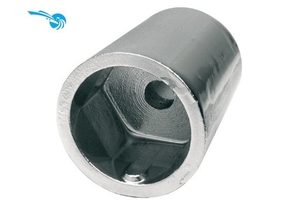 Schroefas anode zink 6-kant