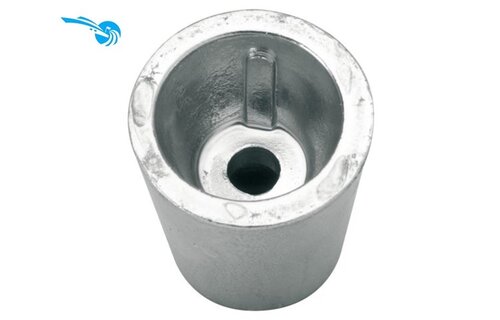 Schroefas anode zink conisch