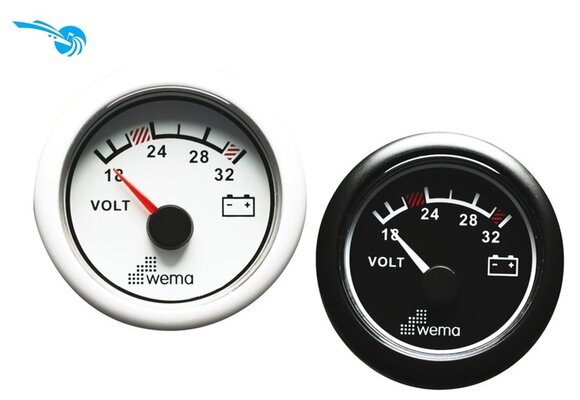 Voltmeter 8 - 16 volt