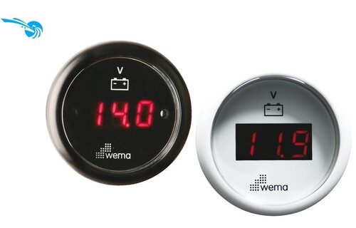 Voltmeter digitaal | 12/24 volt